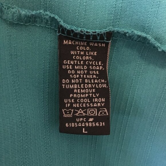 Golden Bear Performance Teal Polo Shirt - Picture 9 of 15